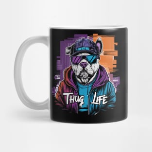 Thug Life Masterpiece Featuring Dog Mug